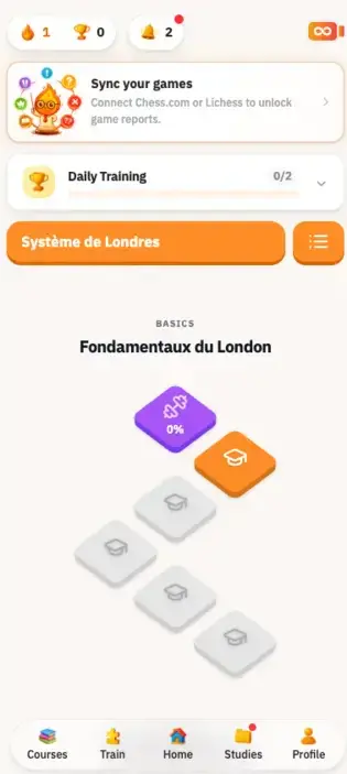 Dashboard connected user premium on mobile